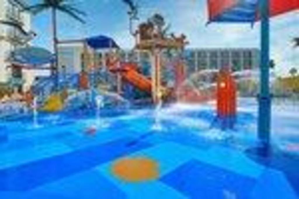 Courtyard Theme Park Entrance Hotel
