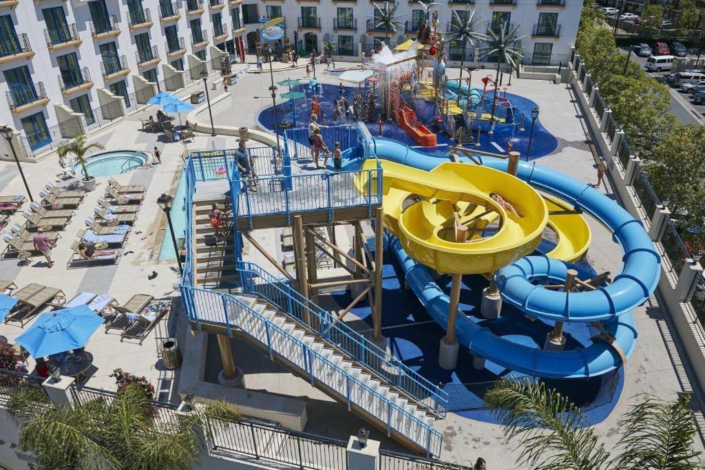 Hotel Courtyard Theme Park Entrance